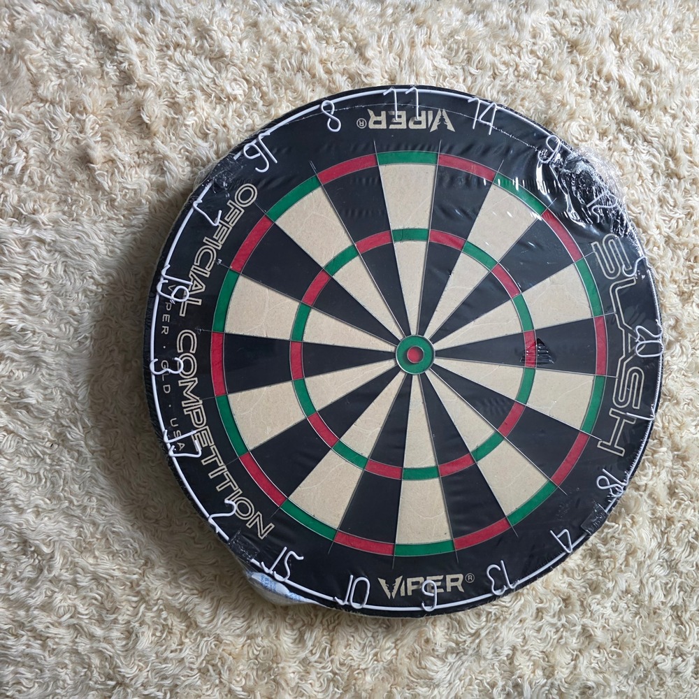 Viper Slash Official Competition Sisal Bristle Dartboard GLD Products New
